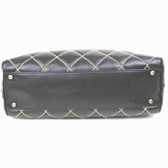 Chanel Wild Stich Black Leather bag - Picture 4 of 8